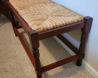 PRESALE - $40 WOVEN DOUBLE SEATED BENCH