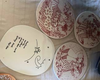 Nymolle in Denmark monthly series designer is Bjorn Winblad (1918-2006)