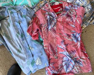Collection of Hawaiian Men's shirts