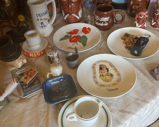 Hawaiian collection....some are from the Bali Hai restaurant (vintage)