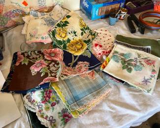 Collection of vintage napkins