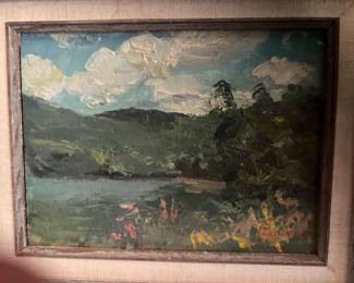 Hawaiian artist...oil paiinting