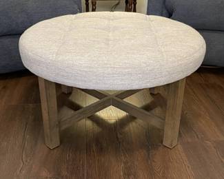 Wood & Cloth Ottoman/Table