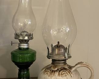 Vintage Oil Lamps
