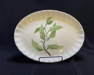 Vintage W.S. George Bolero Oval Serving Platter