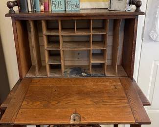 Antique Secretary Desk w/Hutch