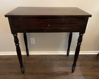 Vintage Spinet Writing Desk