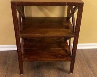 Accent Table w/Two Shelves