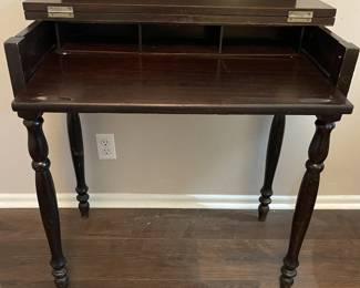 Vintage Spinet Writing Desk