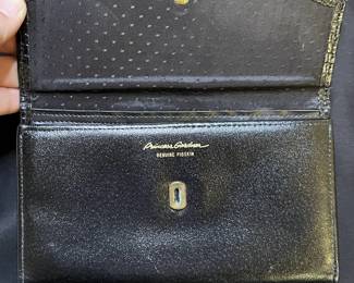 Black Princess Gardner Pigskin Ladies Wallet