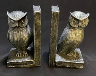 Owl Bookends