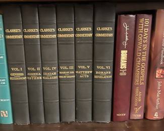 6 Volume Set of Clark's Commentary on the Books of the Bible