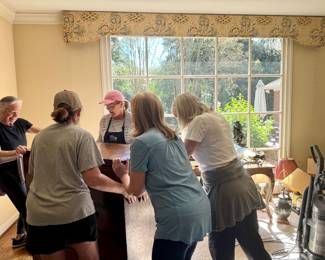 So how many girls does it take up one chest across the room🙂