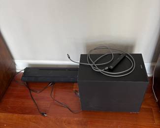 Sony sound bar and subwoofer