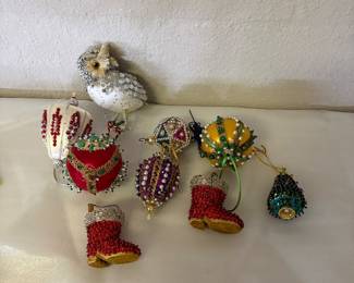 Vintage Christmas ornaments