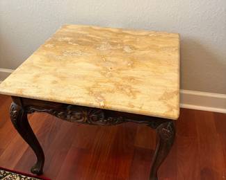 Marble top table