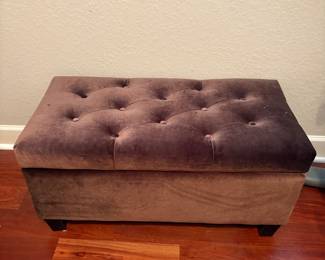 Brown ottoman with Storage