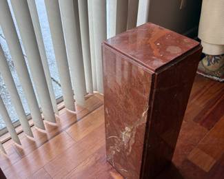 Marble display base