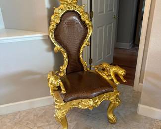 Bougie throne