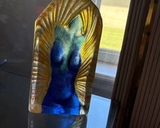Glass Art sculpture