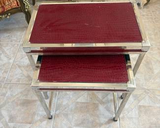 MCM style nesting tables