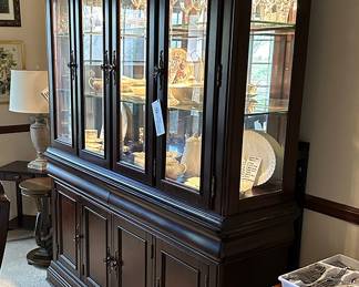 Haverty's Lighted China Cabinet 250.00