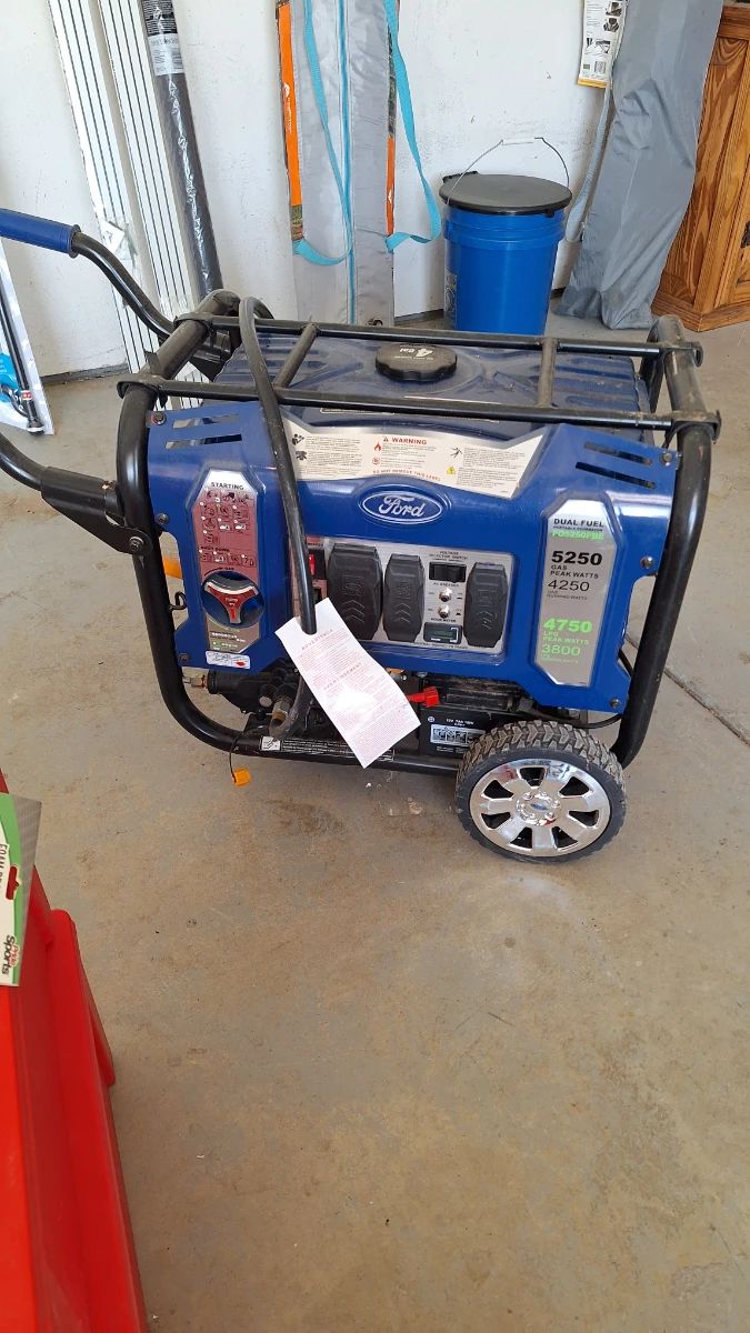Ford Generator, gas & propane