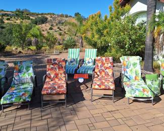 8 - lounge chairs & accessories $100 OBO