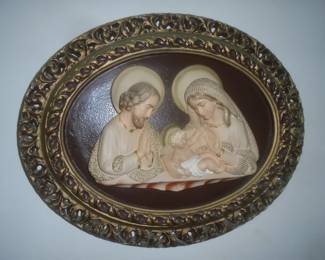3D catholic wall hanging