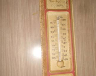 Advertising thermometer