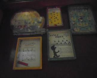 Vintage marble games
