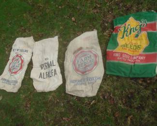 Cloth grain bags