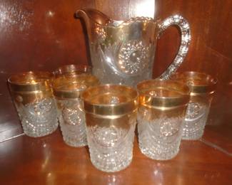 vintage water set