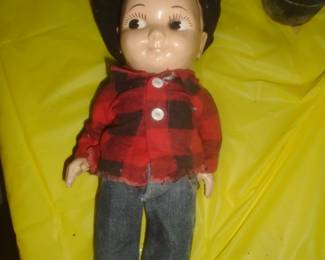 Buddy Lee hard plastic doll