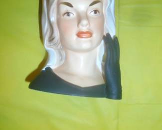 Jackie Kennedy head vase