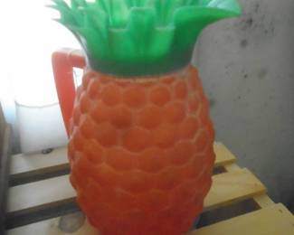 MCM plastic pineapple pitcher