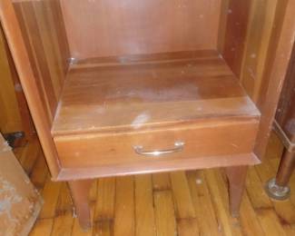 Mid century modern bedside stand