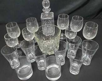 CT210Vintage Crystal Barware