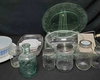 CT177Vintage Pyrex Bowls And More