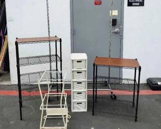 CT237Assorted Rack And Storage Lot