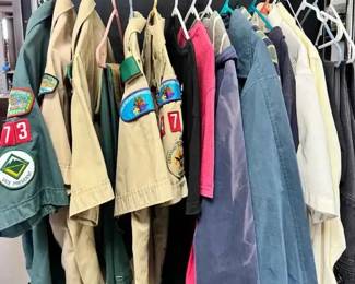 CT224Mens Boy Scouts Shirts, Mens Jacket And Pants