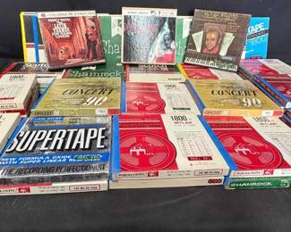 CT194Reel to Reel Mystery Lot 4 Realistic Recording Tapes