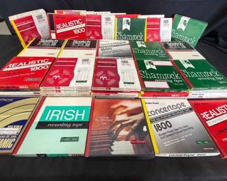 CT188Reel to Reel Mystery Lot 3 Realistic Recording Tape
