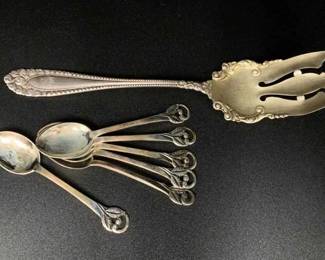 CT289V925 Spoons  Sterling Fork