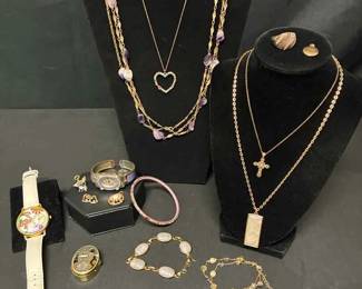 CT284Jewelry  Pearlescent, Purple  Blush