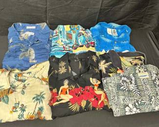 CT222Vintage Mix Mens Hawaiian Shirts