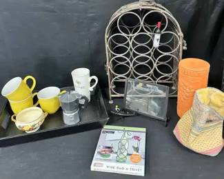 CT241Wine Rack, Mugs, And More