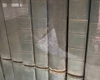 Mark Twain Set - pictures show some of the 20 books