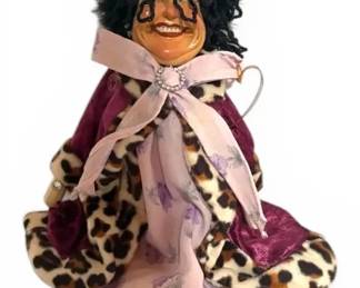 Katherines Collection Wayne Kleski Doll Eula Leopard Print