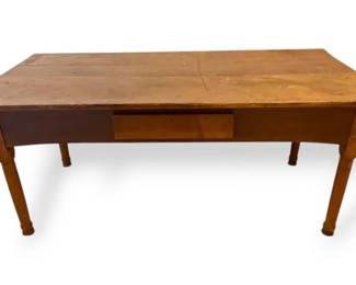 Vintage French Farmhouse Wooden Table